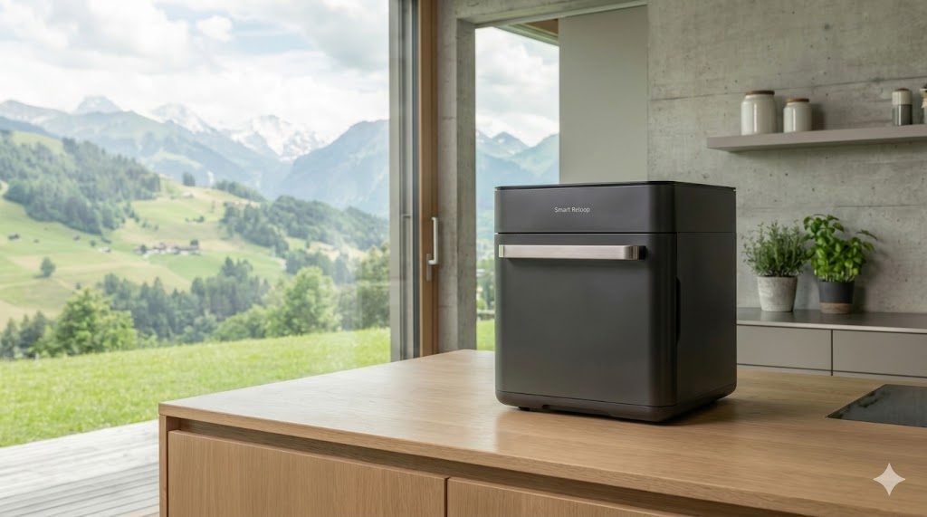 Smart Reloop Pro Komposter Nahaufnahme Design
